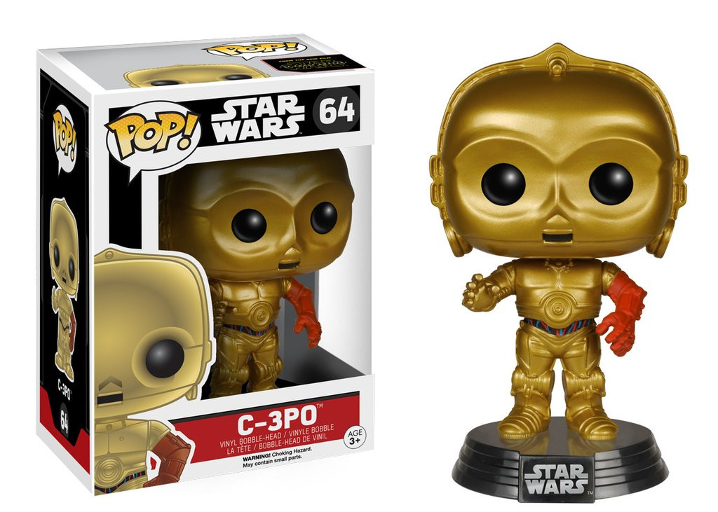 Figurka C-3PO z serii Gwiezdne Wojny - Funko Pop! Vinyl