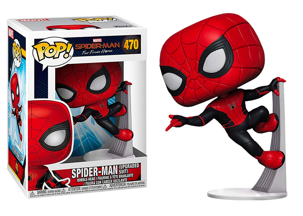 Figurka Spider-Man 3 z serii Spider-Man: Daleko od domu - Funko Pop
