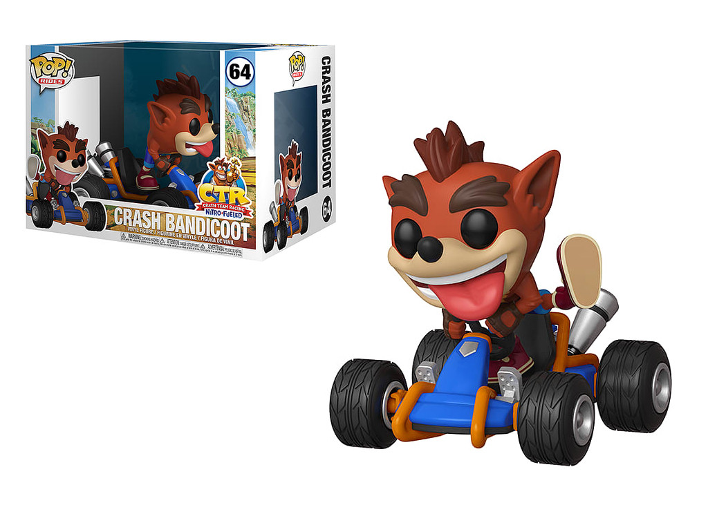 Figurka Crash Bandicoot 4 z serii Crash Bandicoot Funko Pop! Vinyl Gry • POPVINYL.PL