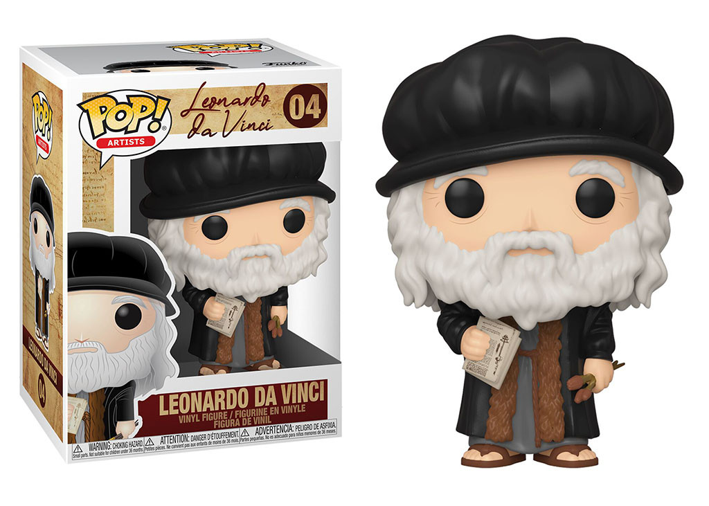 funko pop leonardo da vinci