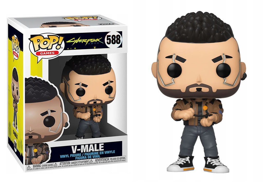 funko pop 5点 Pop Cyberpunk 2077 V-Male Vinyl Figure : Funko: Amazon.pl
