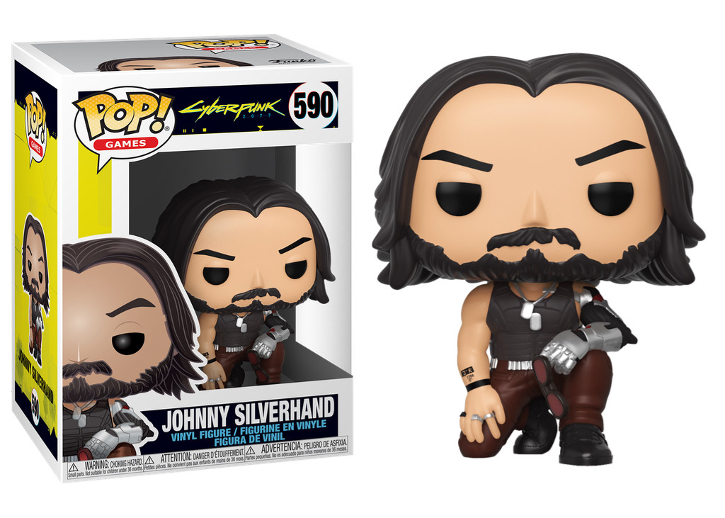 Figurka ﻿Johnny Silverhand z serii Cyberpunk 2077 - Funko Pop! Vinyl ...