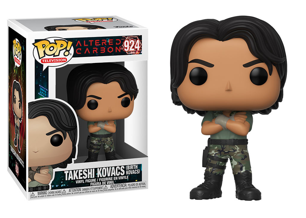 Funko POP! Altered Carbon – Takeshi Kovacs Vinyl-Figur (9 Cm)