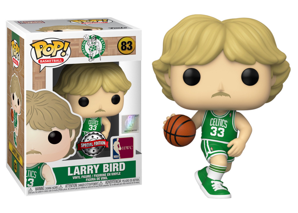 Larry bird フィギュア Figurka Larry Bird z serii NBA - Funko Pop! Vinyl: Sport