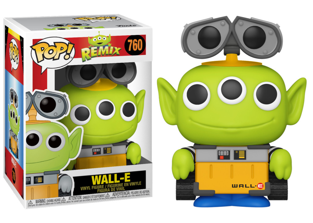 Figurka Wall-E z serii Pixar Alien Remix - Funko Pop! Vinyl: Disney ...
