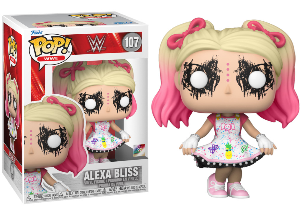 Funko POP WWE アレクサ・ブリス Alexa Bliss サイン入り Alexa Bliss Autographed Funko Pop - 107 Chase Variant – Sure