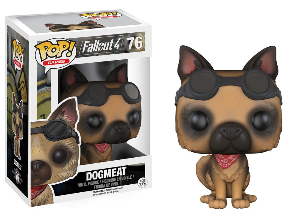 FUNKO POP! フォールアウト ドッグミート フィギュア Figurka Dogmeat z serii Fallout 4 - Funko Pop! Vinyl: Gry