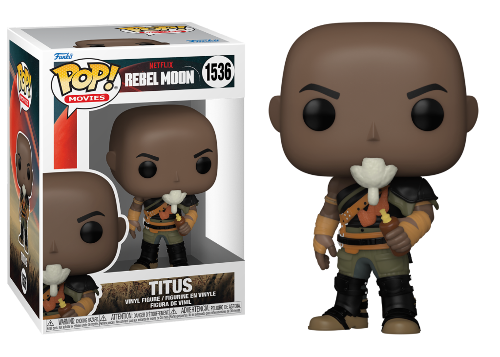 Funko Pop! Movies: Rebel Moon - Titus #1536 Vinyl Figure